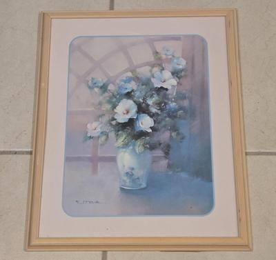 LOT 511B: Signed Floral Still Life