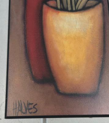 LOT 513B: Artwork by H. Alves Wall Decor