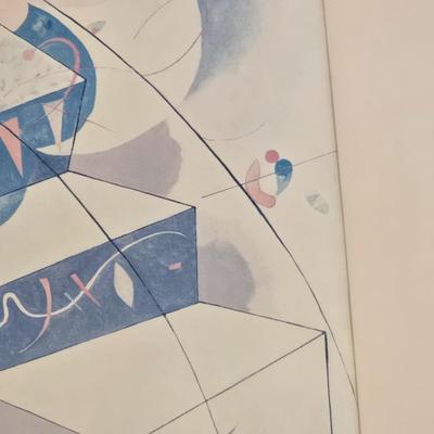 LOT 514B: Framed Abstract Art