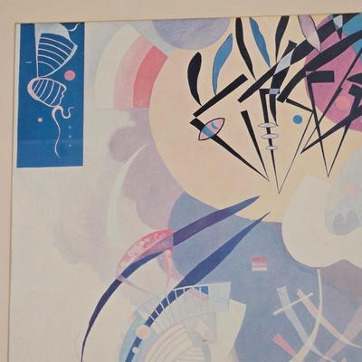 LOT 514B: Framed Abstract Art