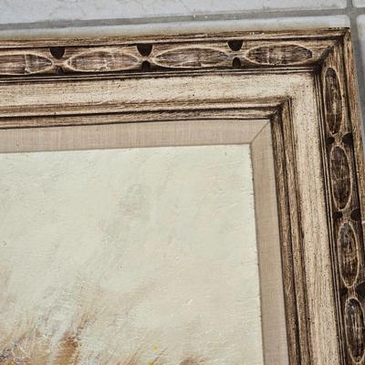 LOT 516B: Far Away Thoughts Oil Painting by Vickers