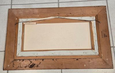 LOT 516B: Far Away Thoughts Oil Painting by Vickers