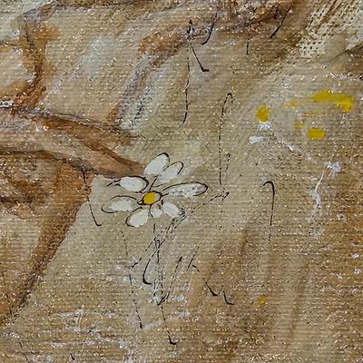 LOT 516B: Far Away Thoughts Oil Painting by Vickers