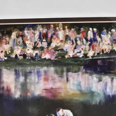 LOT 517B: Framed Golf Artwork