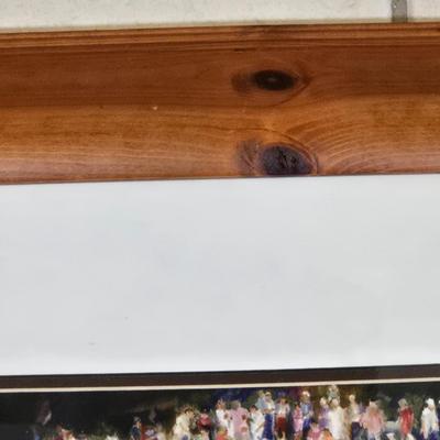 LOT 517B: Framed Golf Artwork