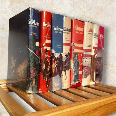 Sale Photo Thumbnail #294: Set of John Jakes Hardback Books