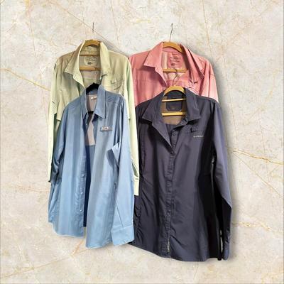 Sale Photo Thumbnail #354: 4 Womens Shirts - Cabela's Guidewear +1 Columbia
Xl/2Xl