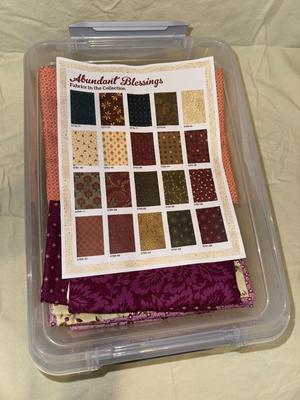 Quilting Fabric Precut ~ 7 pounds
