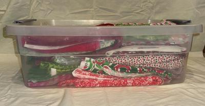 Christmas Quilting Fabric approximately 16.5 pounds