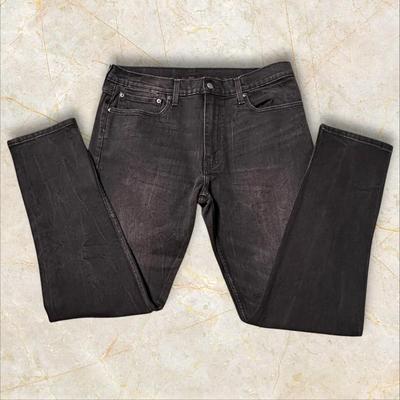 Sale Photo Thumbnail #445: Pair of Levi's 512 Black Jeans 36x32