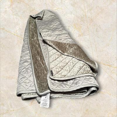 Sale Photo Thumbnail #214: *Queen Size Sea Foam Velveteen Bedding with Bedspread, Cover by Lili Allessandra, Dust Ruffle and 4 Pillows