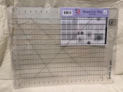 Shape Cut Plus Slotted Ruler