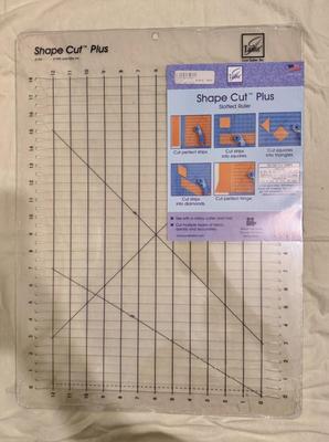 Shape Cut Plus Slotted Ruler