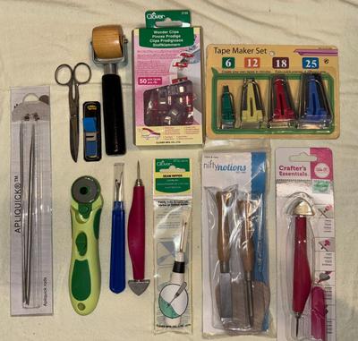 Crafter Lot 12 Pieces