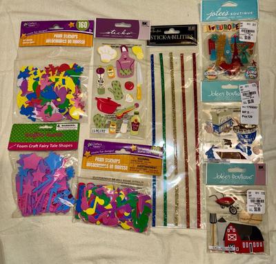 8 Piece Sticker Lot