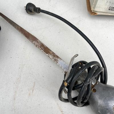 LOT 521G: Collection of Power Tools + Eagles Hard Hat