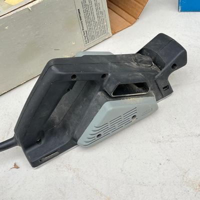 LOT 521G: Collection of Power Tools + Eagles Hard Hat