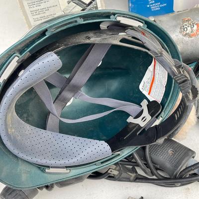 LOT 521G: Collection of Power Tools + Eagles Hard Hat