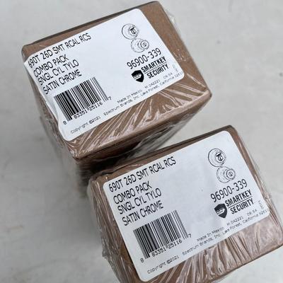 LOT 522G: New in Package Hardware - Lock Sets, TV Mount and More