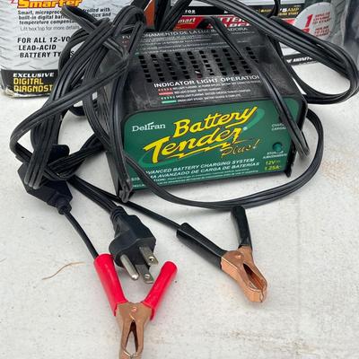 LOT 523G: Automotive Tools - Battery Chargers, Air Compressor