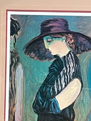 LOT 532L: Framed, Signed and Numbered Lithograph Print - Barbara A. Wood