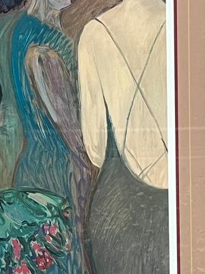 LOT 532L: Framed, Signed and Numbered Lithograph Print - Barbara A. Wood