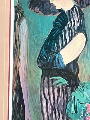 LOT 532L: Framed, Signed and Numbered Lithograph Print - Barbara A. Wood