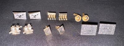 Vintage Men’s Cufflinks 6 Pair