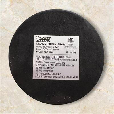 Sale Photo Thumbnail #475: LED Lighted Magnifying Vanity Mirror, no cord, not tested