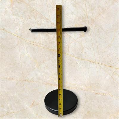 Sale Photo Thumbnail #477: Black Metal Towel Stand for Bathroom 16" tall