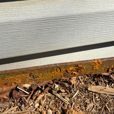 Three Rustic Iron Trellises