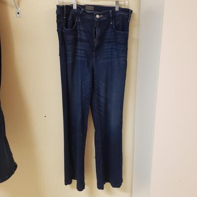 LOT 585MBC: Collection of Designer Jeans-Flying Monkey, Good American, L'AGENCE & More
