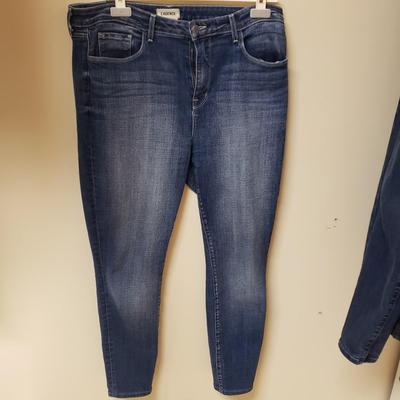 LOT 585MBC: Collection of Designer Jeans-Flying Monkey, Good American, L'AGENCE & More
