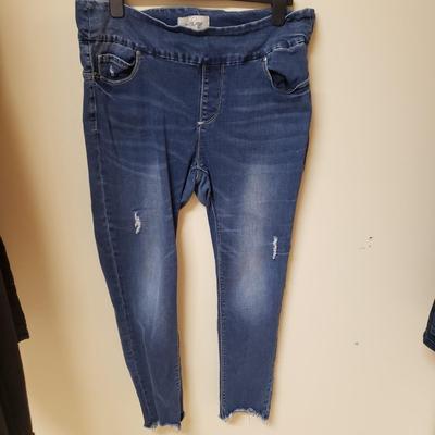 LOT 585MBC: Collection of Designer Jeans-Flying Monkey, Good American, L'AGENCE & More