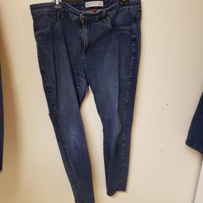 LOT 585MBC: Collection of Designer Jeans-Flying Monkey, Good American, L'AGENCE & More