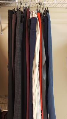 LOT 588MBC: Large Collection of Casual & Dress Pants