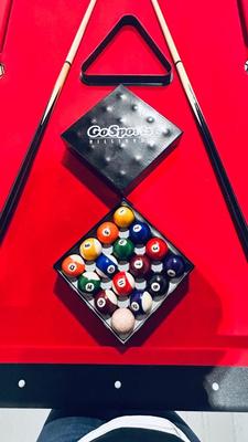 6.5’ GO SPORT'S BILLIARDS MOBILE POOL TABLE