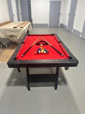 6.5’ GO SPORT'S BILLIARDS MOBILE POOL TABLE
