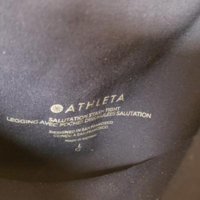LOT 591MBC: Athleta New with Tags Stretch Jacket with Yoga & Legging Pants