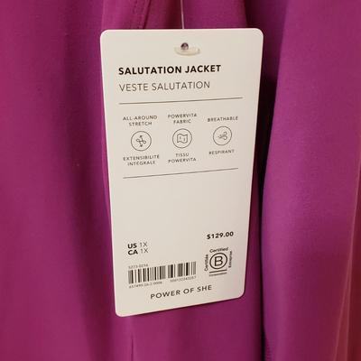 LOT 591MBC: Athleta New with Tags Stretch Jacket with Yoga & Legging Pants