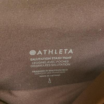 LOT 591MBC: Athleta New with Tags Stretch Jacket with Yoga & Legging Pants
