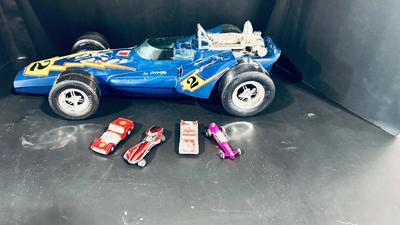 1970 AL UNSER TOPPER JOHNNY LIGHTNING INDY 500 MATCHBOX CAR CARRY CASE