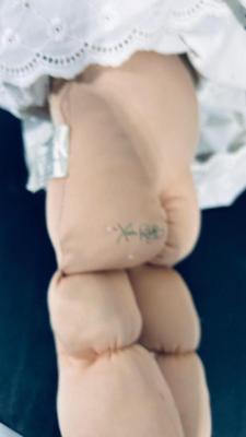 1980’S ORIGINAL CABBAGE PATCH KIDS, a BLONDE A BRUNETTE AND A GINGER HAIRED DOLLS