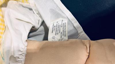 1980’S ORIGINAL CABBAGE PATCH KIDS, a BLONDE A BRUNETTE AND A GINGER HAIRED DOLLS