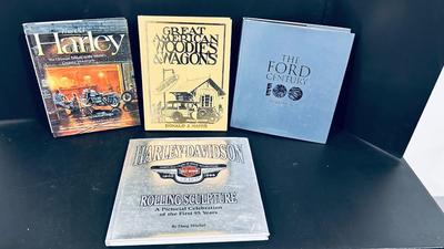 NEAT HARD BACK BOOKS ON DIFFERENT AUTOMOBILE