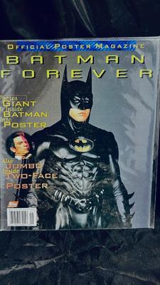 BATMAN FOREVER AND BATMAN RETURNS MAGAZINES