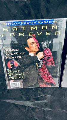 BATMAN FOREVER AND BATMAN RETURNS MAGAZINES