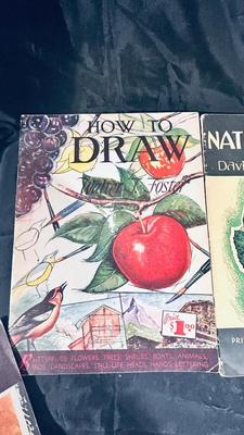 VINTAGE HOW TO DRAW BOOKS
