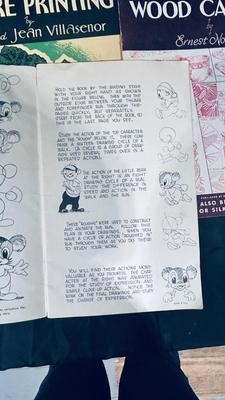 VINTAGE HOW TO DRAW BOOKS