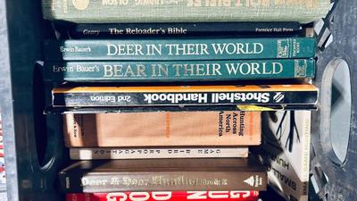 BOOKS ON GUNS, HUNTING, AND WAR